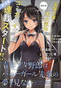 青春猪头少年不会梦到兔女郎学姐 1-21话 鸭志田一 漫画百度网盘下载